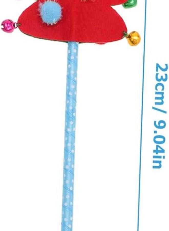 Christmas Themed Ballpoint Pens 5pcs Fun Cartoon Design For School Crafts Holiday Greetings - Image 2